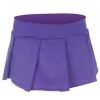 Music Legs Purple Pleated Skirt