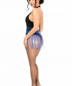 Daisy Corsets USA Blue Clear Fringe Skirt -Sexy Halloween Costumes Sales unnamed file 5435