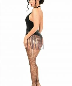 Daisy Corsets USA Black Clear Fringe Skirt -Sexy Halloween Costumes Sales unnamed file 5440