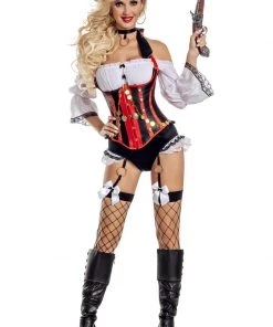 Party King Buccaneer Babe Costume