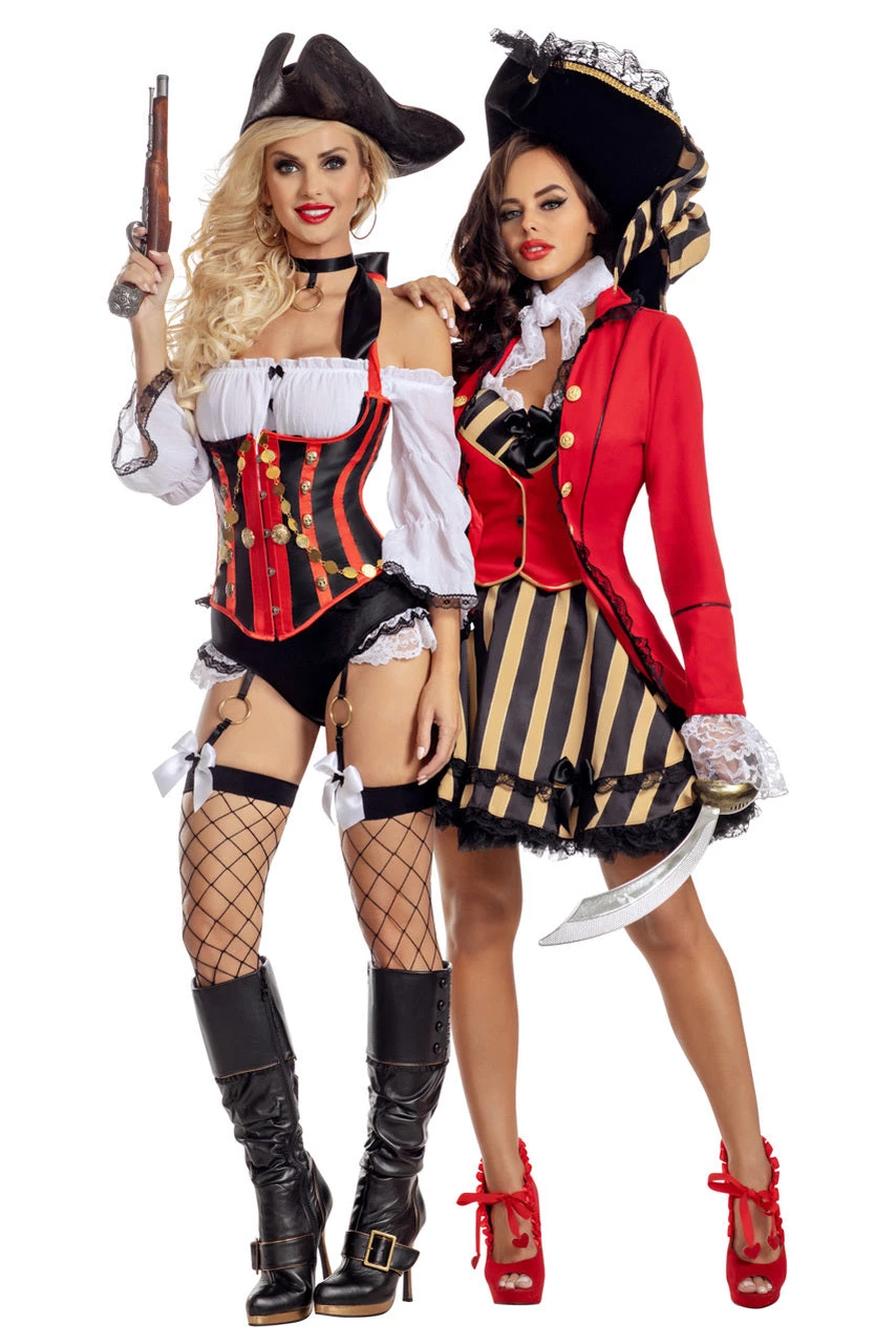 Party King Buccaneer Babe Costume 7 Party King Buccaneer Babe Costume - Image 7