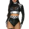 Forplay Fast Lane Racer Costume