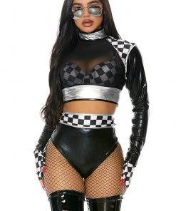 Forplay Fast Lane Racer Costume