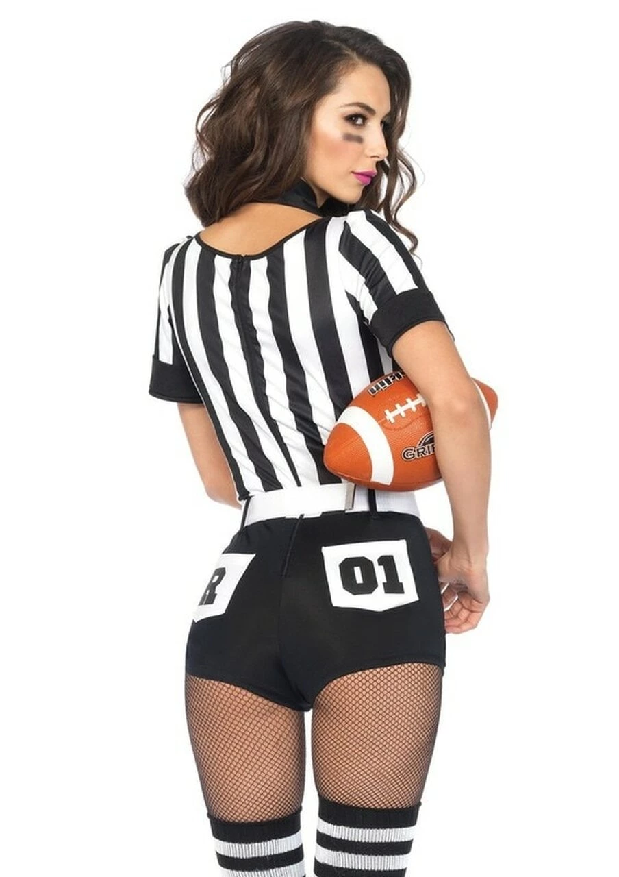 Leg Avenue Rowdy Sports Referee Costume 2 Leg Avenue Rowdy Sports Referee Costume - Image 2