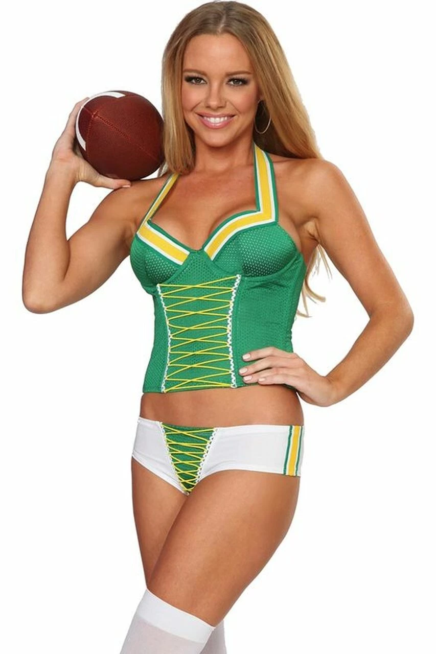 3WISHES Game Day Babe Football Costume 1 3WISHES Game Day Babe Football Costume