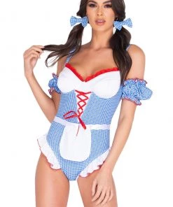Roma Costume Gingham Kansas Girl Costume
