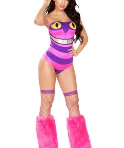 Roma Costume Mischievous Purple Cat Costume