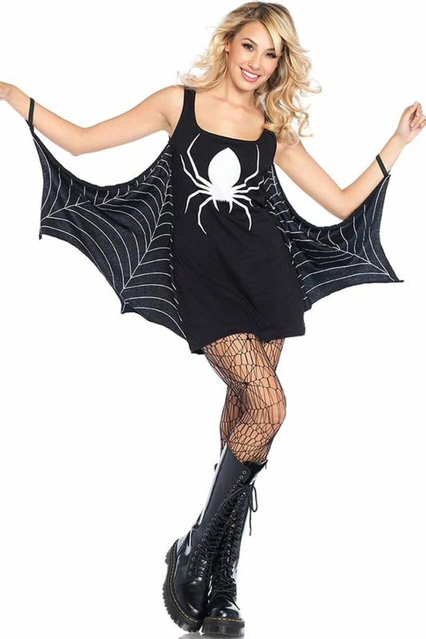 Leg Avenue Spider Girl Tank Dress 3 Leg Avenue Spider Girl Tank Dress - Image 3