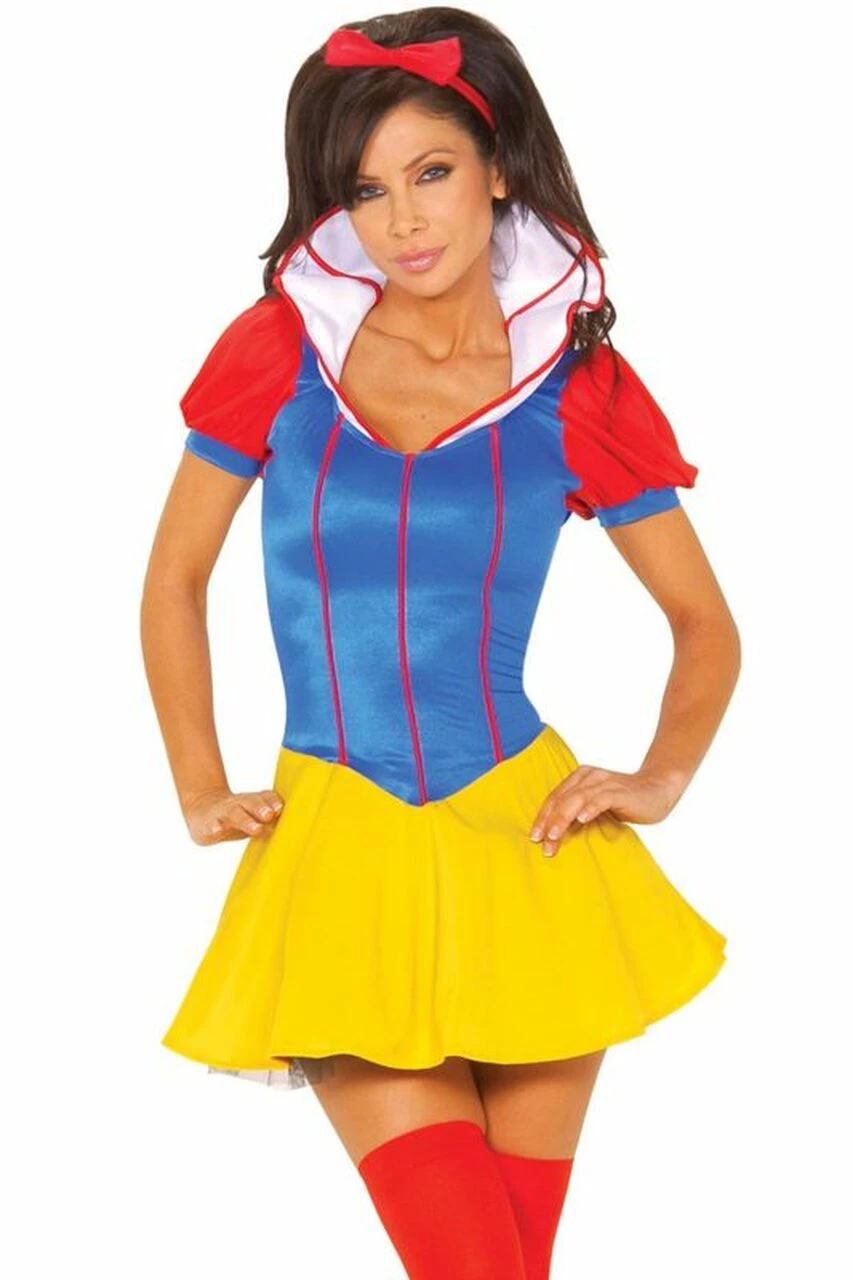 Roma Costume Sexy Snow Princess Halloween Costume 4 Roma Costume Sexy Snow Princess Halloween Costume - Image 4