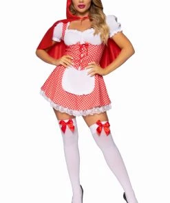 Leg Avenue Fairytale Miss Red Costume