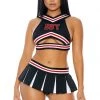 Forplay Plus Size Good Luck Charm Cheerleader Costume