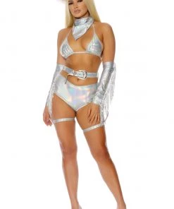 Forplay Spurs On Cowgirl Costume