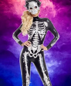 Party King Skeletal Cutie Costume -Sexy Halloween Costumes Sales unnamed file 956