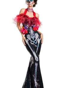 Party King Glamour Muerta Costume -Sexy Halloween Costumes Sales unnamed file 962