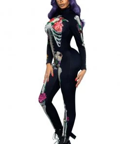 Leg Avenue Floral Skeleton Costume -Sexy Halloween Costumes Sales unnamed file 968