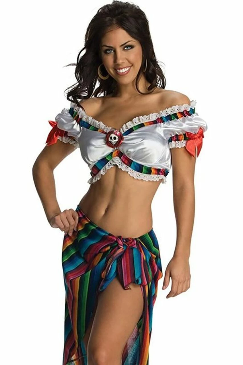 Rubie's Day Of The Dead Dancer Costume 5 Rubie's Day Of The Dead Dancer Costume - Image 5